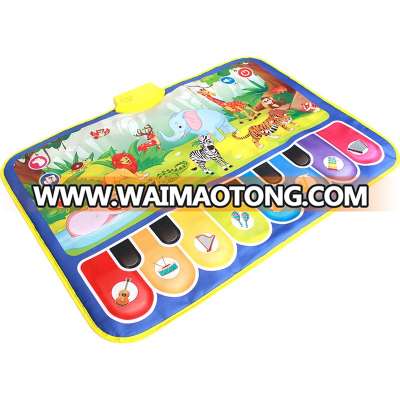 Kids dance mat recording learning music mat keyboard piano mat